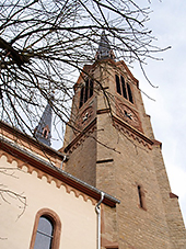 Die Dekanatskirche in Diekirch